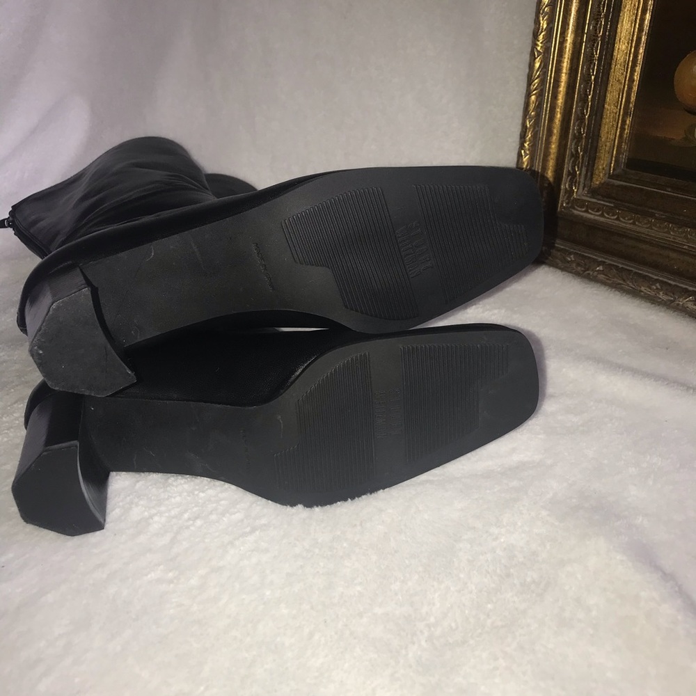 Stuart Weitzman Leather Black Boots ✨🖤 - Picture 3 of 7